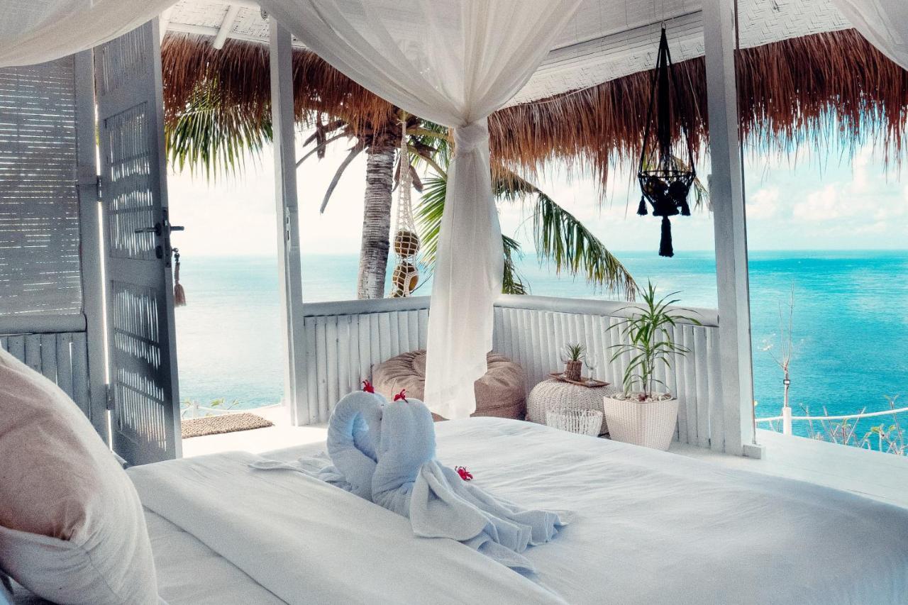 Tropical Glamping Nusa Penida - Private Romantic Seaside Bungalow Diamond Beach Polilit Exterior foto